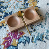 Madrone salt pinch bowls