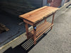 Live Edge madrone kitchen island